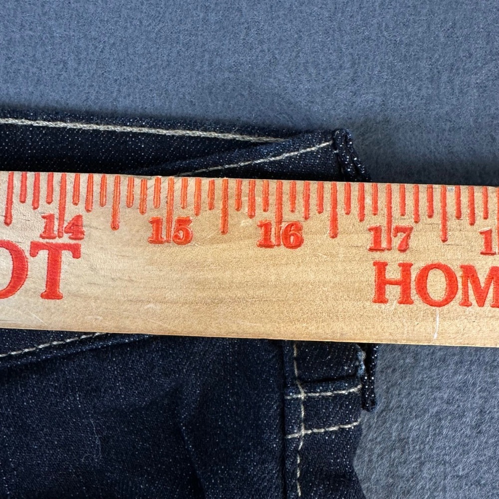 Levis 510 Skinny Fit Jeans Mens 34x30 Dark Wash Indigo Denim Pants 05510-0414 - Picture 5 of 15
